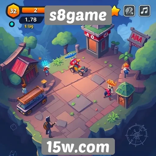 navegação intuitiva é destaque no s8game